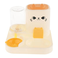 Automatic Pet Feeder Removable Household Convenient Food Container Water Dispenser for Kitten