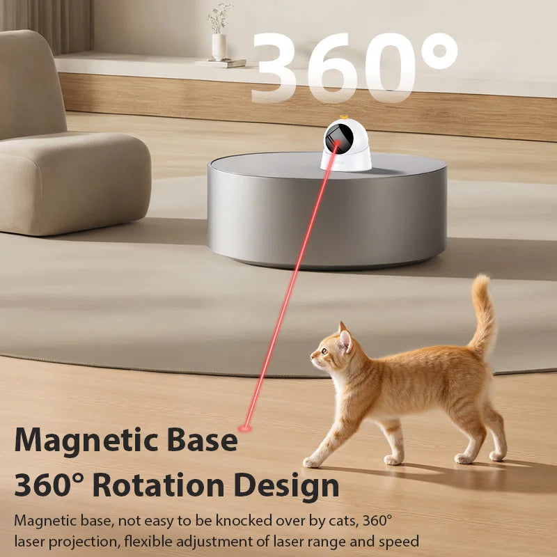 Automatic Pet Toy Interactive Adjustable Electric Cat Laser Toy 