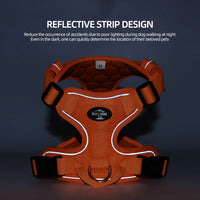 Adjustable No-Pull Reflective Dog Harness for Medium to Large Breeds 