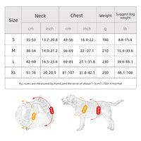 Adjustable No-Pull Reflective Dog Harness for Medium to Large Breeds 