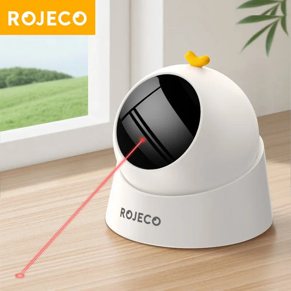 Automatic Pet Toy Interactive Adjustable Electric Cat Laser Toy 