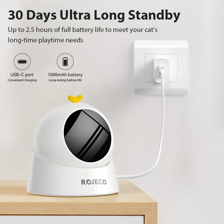 Automatic Pet Toy Interactive Adjustable Electric Cat Laser Toy 